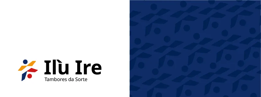 Aplicação da identidade de Ilù Ire em capa para Facebook.