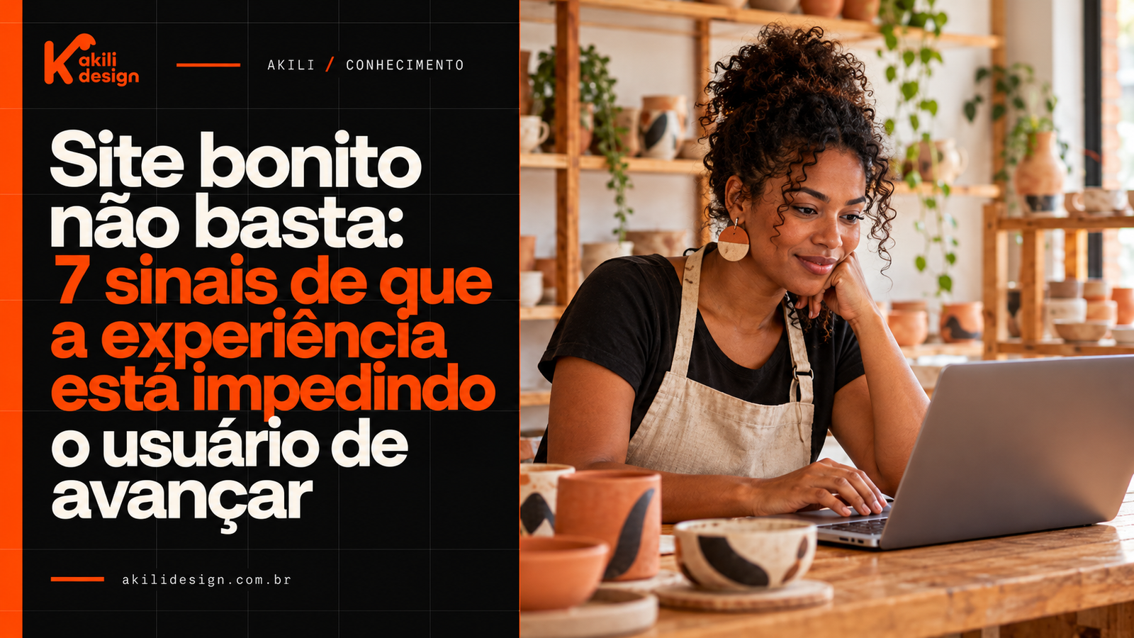 Site bonito não basta