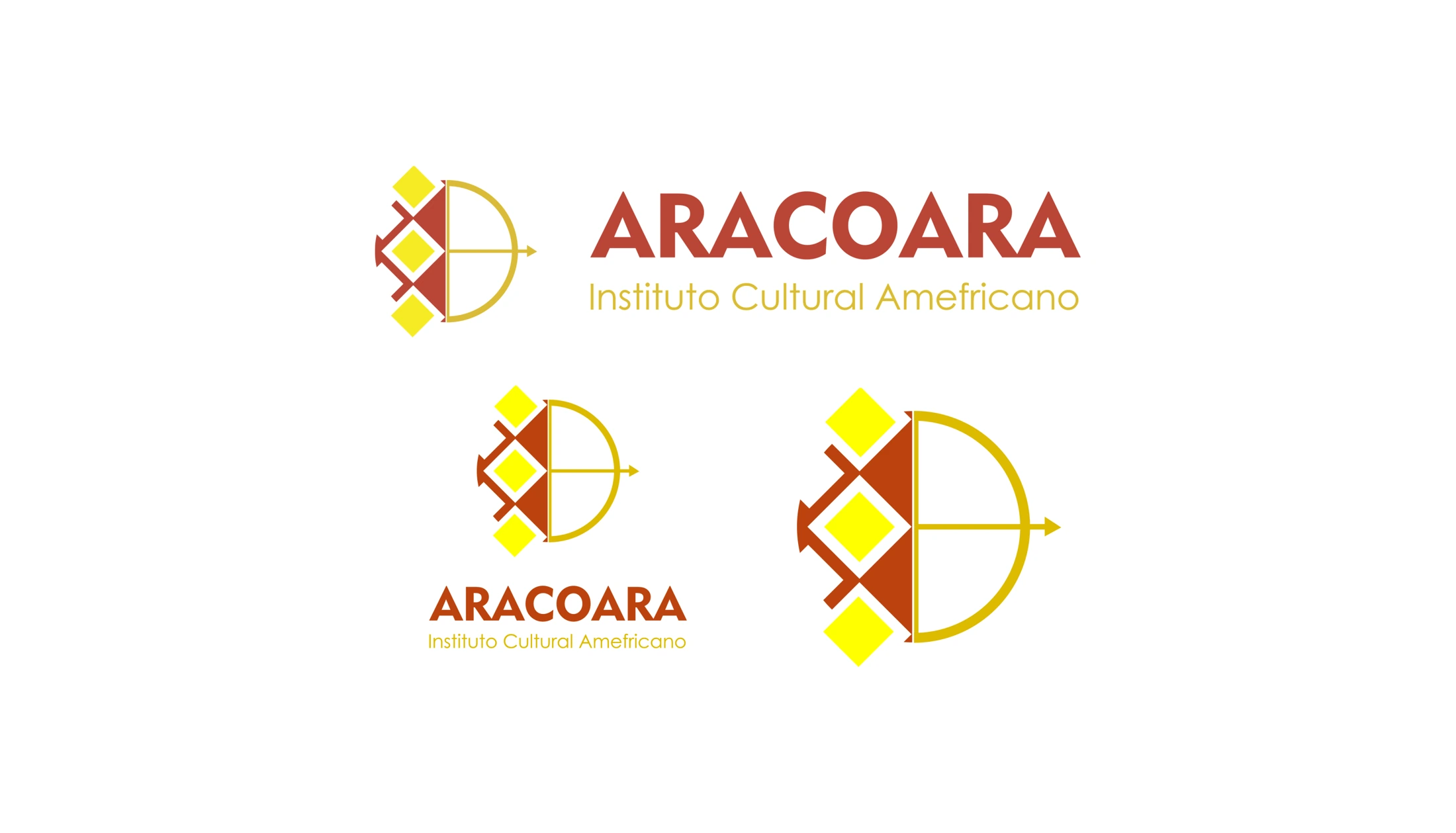 ARACOARA — Variações da assinatura da marca