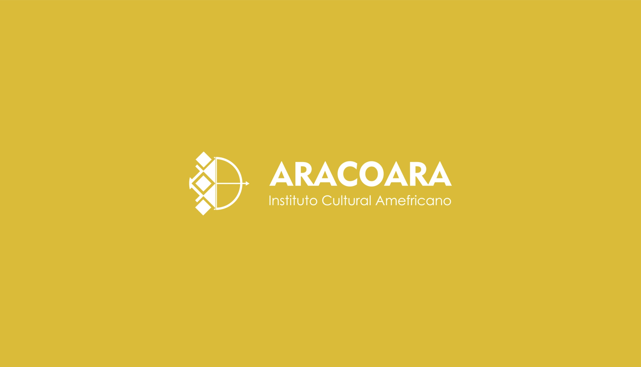 ARACOARA — Assinatura em fundo de cor