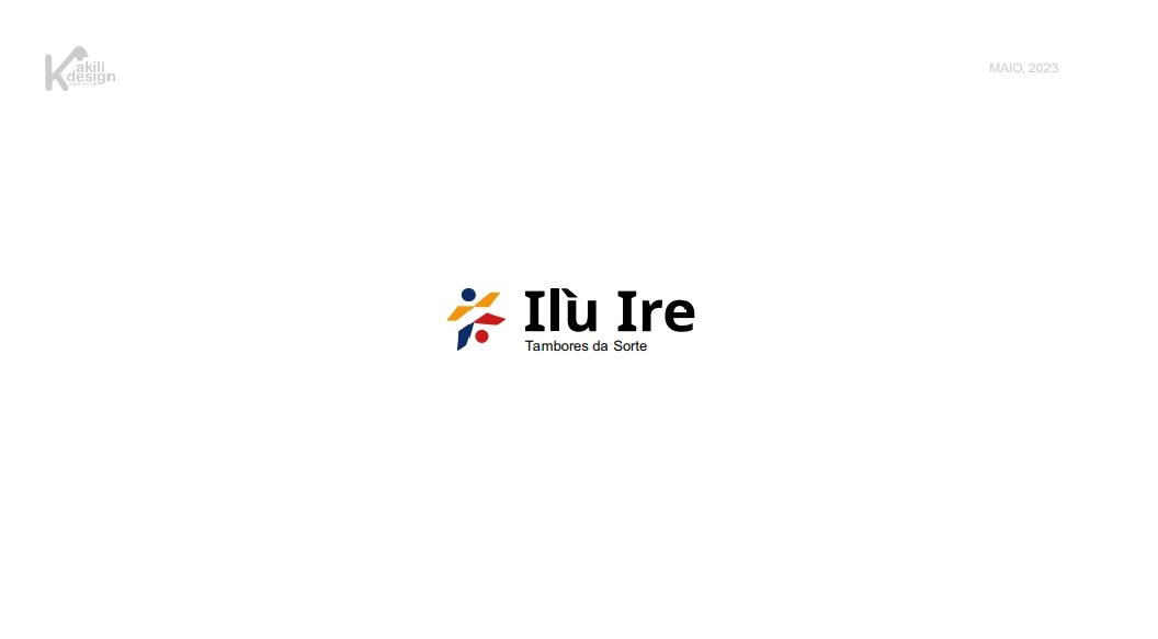 ILÙ IRE — Assinatura colorida em fundo claro